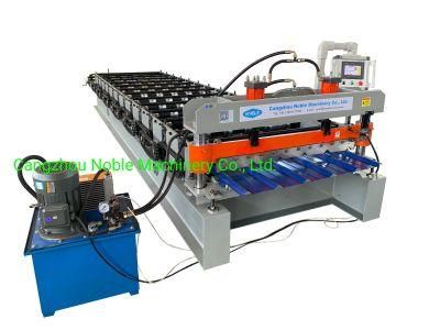 Ibr Roof/Roofing Sheet and Corrugated Roof Tile Panel Roll Forming Making Machine with Double Layers