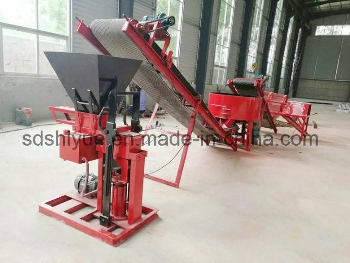 Eco Brb Double Small Soil Interlocking Brick Making Machine