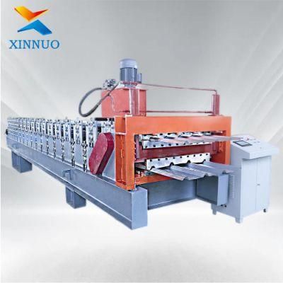One Year ISO Approved Xn Main Type Double Layer Corrugated Roll Forming Machine for Roofing