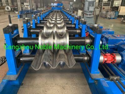 Low Price Two and Three Waves Highway Guardrail Roll Forming Machine Steel Production Board