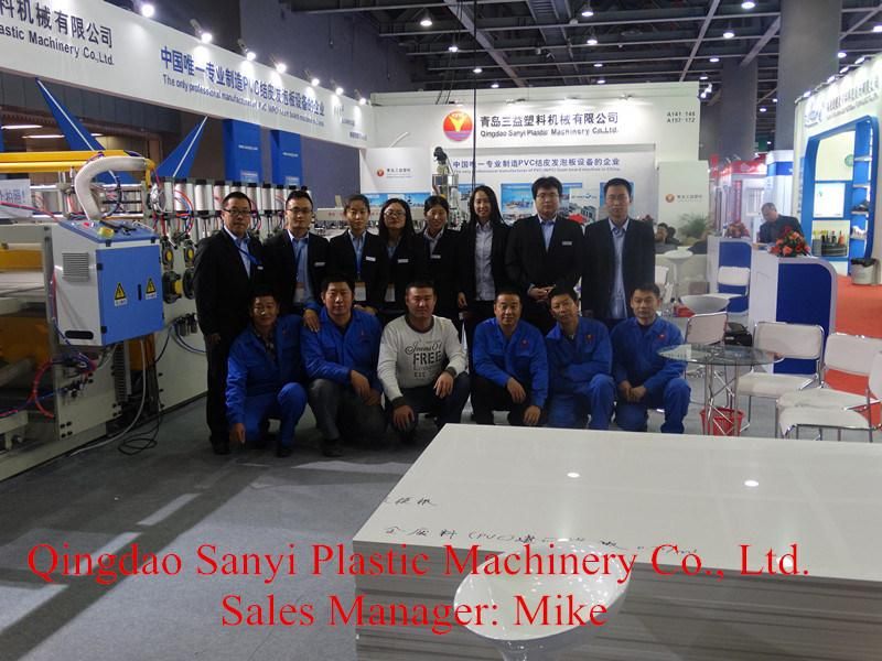 Plastic Extruder Machine / PVC Foam Board Production Line