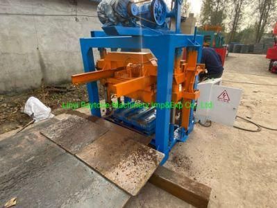 Qt4-40 Semi Automatic Hollow Block Machine Philippines Concrete Blocks Machine