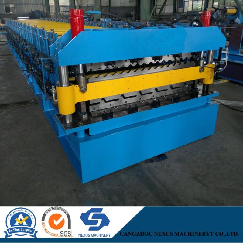 Double Layer Roof Roll Forming Machine Double Decker Roofing Panels Rollformers