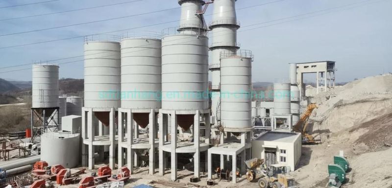 Factory Price 100-200 T/D Quick Lime Vertical Shaft Kiln for Cao Production Plant