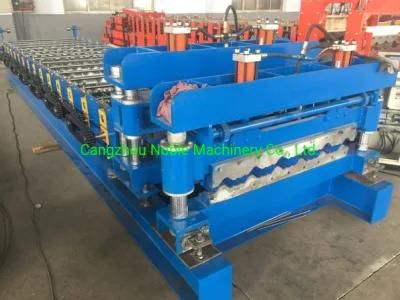 Roofing Tile Roll Forming Machine for Color Steel Coils, Galvanized Sheet, Aluminium Coils
