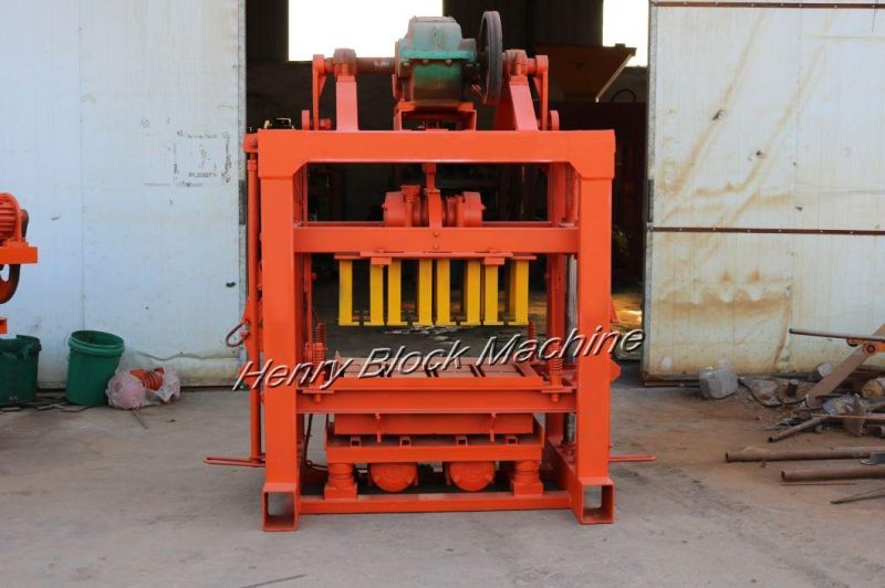 Small Machines for Business Qtj4-40 Interlocking Paving Making Machine for Sale Manual Block Making Machine in Kenya