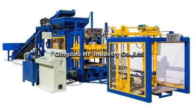 Qt4-16 Production Line of Brick Making Machine Automatico Brick Press Concrete Interlock Block Cutter Machine