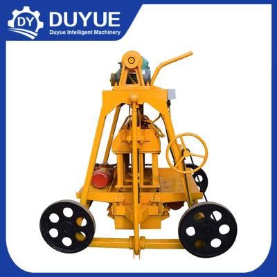 Qmy4-45 Egg Laying Block Making Machine in Africa