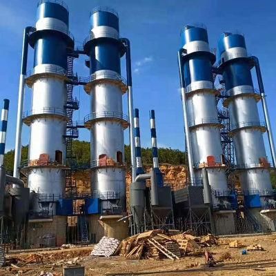 Limestone Decomposition and Crushing Calcination Lime Cement Vertical Shaft Kiln
