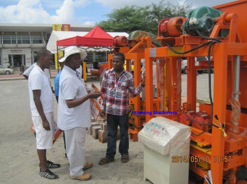 Qt4-25 Concrete and Cement Block Brick Making Machine for Sale