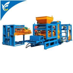 Qt4-15 Hydraulic Unburned Brick Making Machine Sales in India