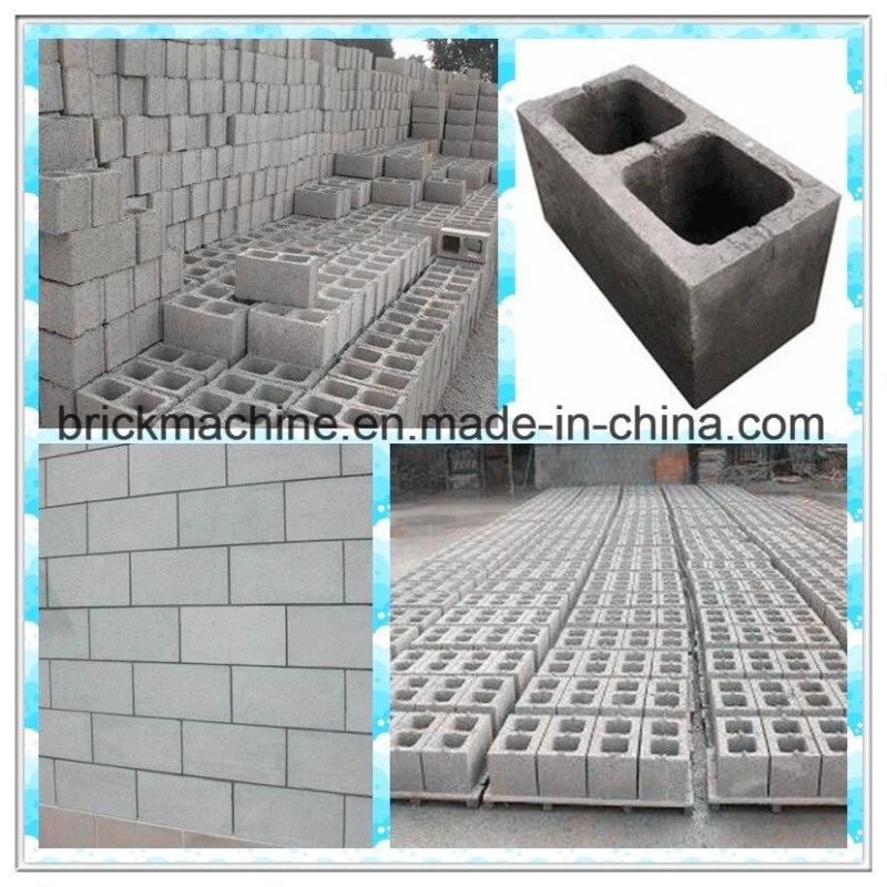 Qmy4-45 Mobile Block Machine Line Hollow Block Making Machine