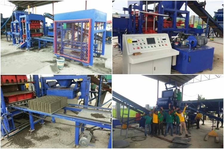 Qt6-15 Concrete Block Machine Hollow Block Making Machine Price, Block Making Machine Price List