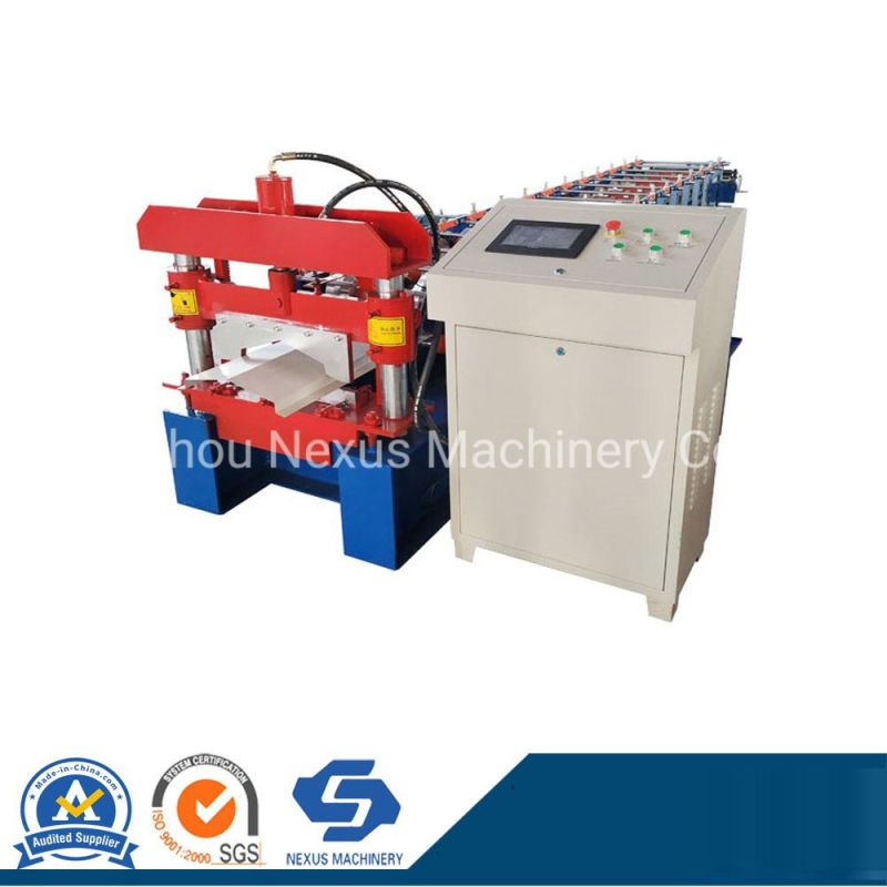 Steel Roof Valley Gutter Ridge Cap Roll Forming Machine