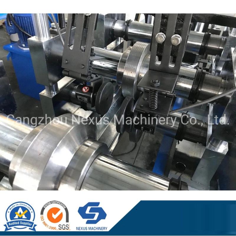 Automatic Metal Stud Track Steel Gauge Frame Making Machine Galvanized Vineyard Posts Grape Stake Roll Forming Machine