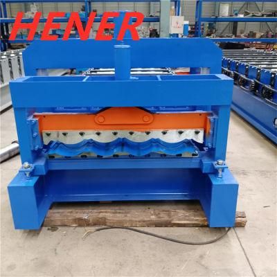 Steel Glazed Tile Roof Panel Rolling Making Forming Machine