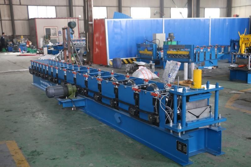 Dixin 312 Color Steel Ridge Cap Roof Profile Roll Forming Machine