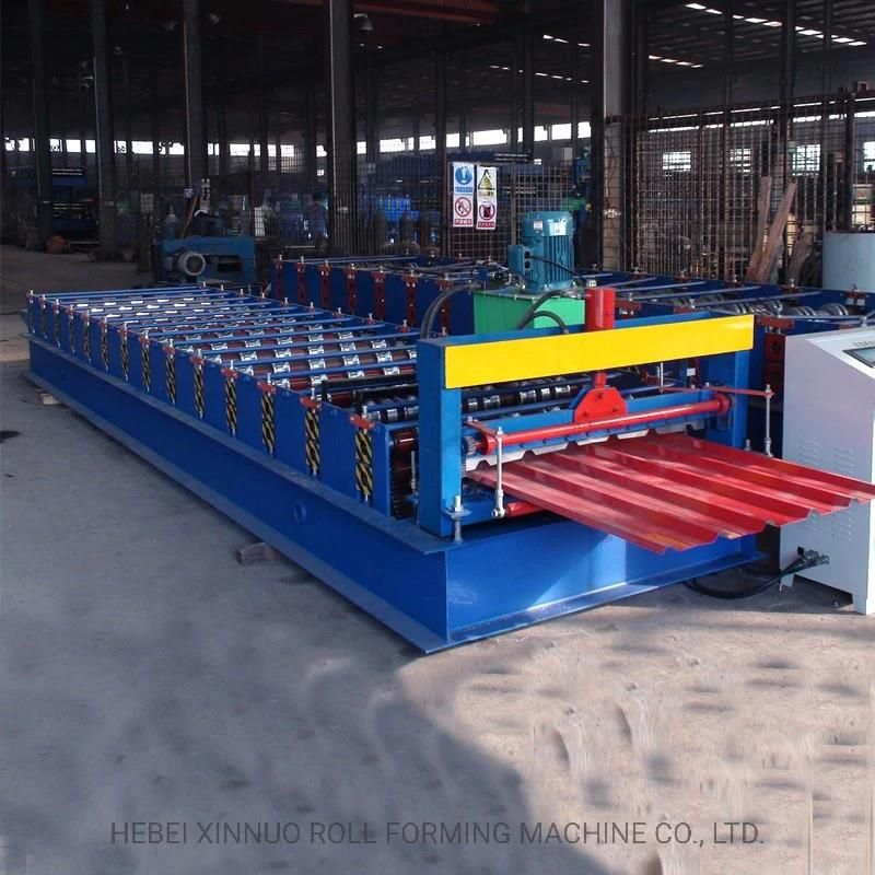 Hot Sale Automatic Galvanized Steel Metal Roofing Sheet Roll Forming Machine