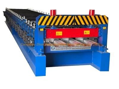 High Rib Deck Floor Roll Forming Machine for 1.5mm Thickness Galvanized Steel