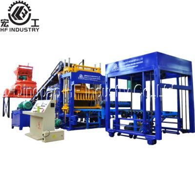 Qt5-15 China Fully Automatic Hydraulic Concrete Cement Hollow Interlocking Paver Brick Block Making Machine for Sale