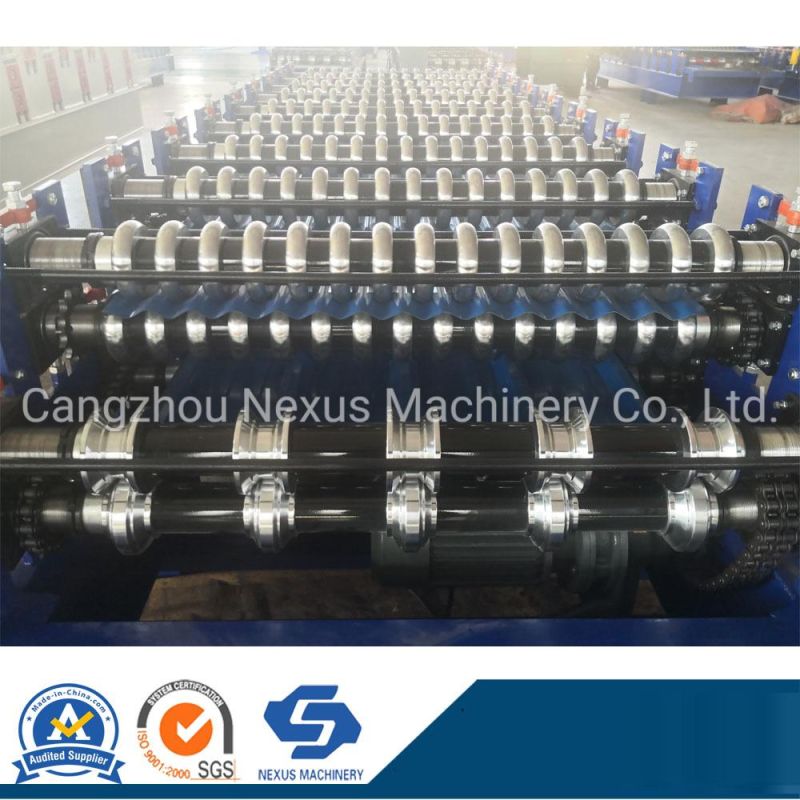 Double Layer Decker Sheets Roll Forming Machine