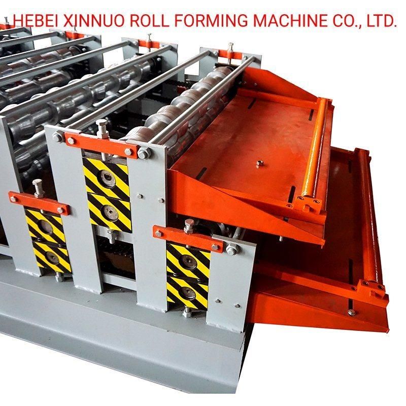 Double Layer Corrugated Roofing Sheet Machine for Mobile House