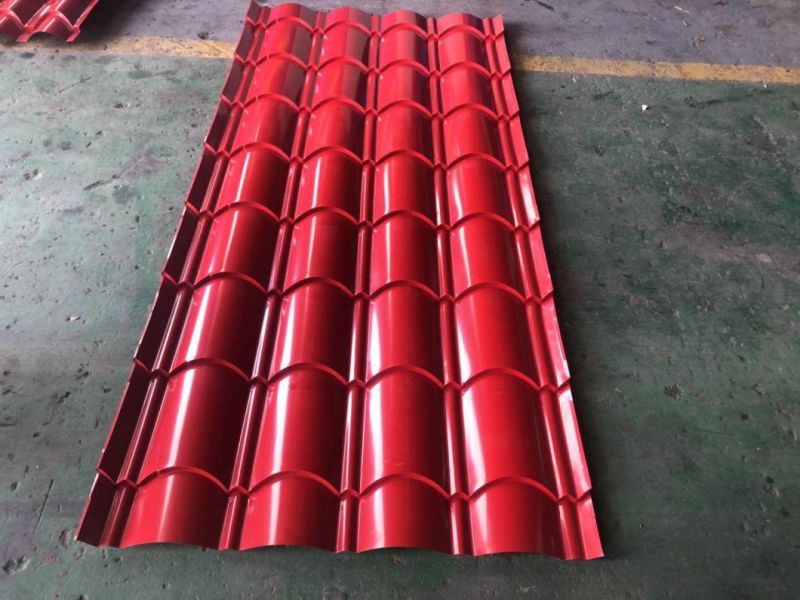 Hydraulic Glazed Tile Roll Forming Machinery/Roofing Glazed Tile Process Line