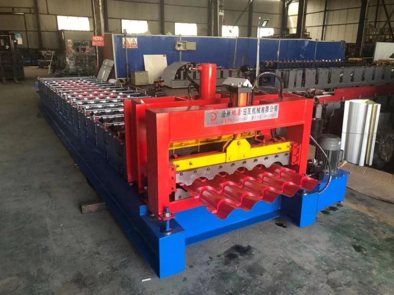 Galvanized Roofing Sheets Glazed Deck Roll Forming Machine