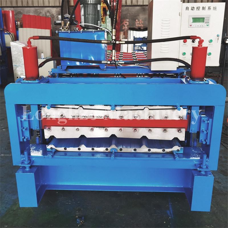 Double Layer Metal Roofing Sheet Roll Forming Machine