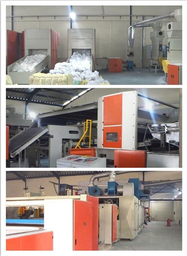 Polyester Padding Production Line Thermal Bonding Nonwoven Machine for Wadding Padding for Wall