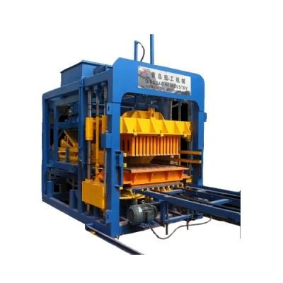 Qt10-15 Concrete Interlcoking Cinder Sand Solid Block Making Machine