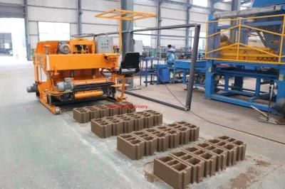 Qtm6-25 Movable Hydraulic Concrete Hollow Block Making Machine with Siemens Motor