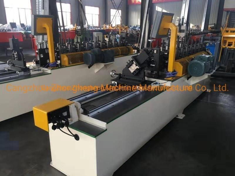 Metal Palisade Panel Roll Forming Machine High Speed Roll Forming Machine