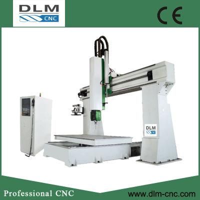 CNC Woodworking Machine Five Axis Cutting and Engraving Automaticl Tool Changer Machine
