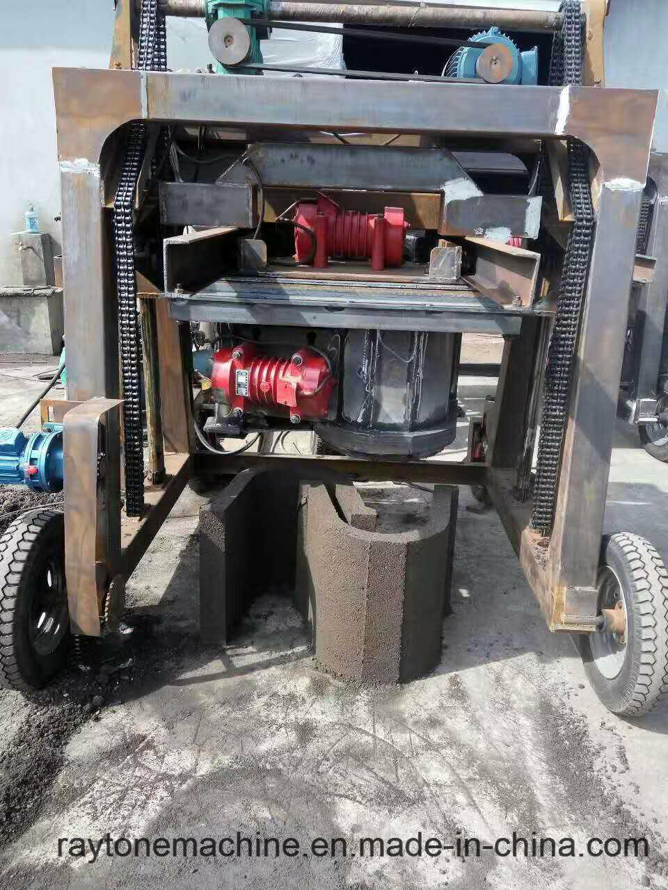 Mobile Concrete Culvert Drain Channel Making Machine