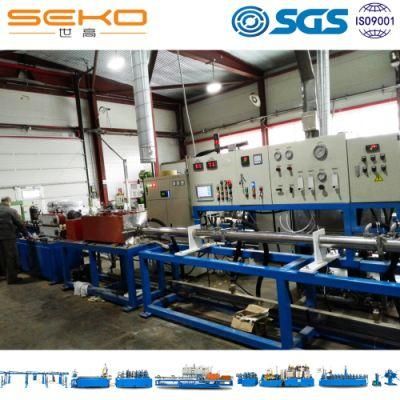 Corrugated Metal Pipe Making Machine Stainless Steel Tube Manufacturing Line