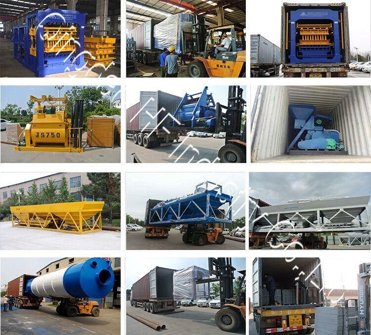 Qt4-15 Fully Automatic Safido Interlocking Brick Machine Tiger Concrete Block Making Machine