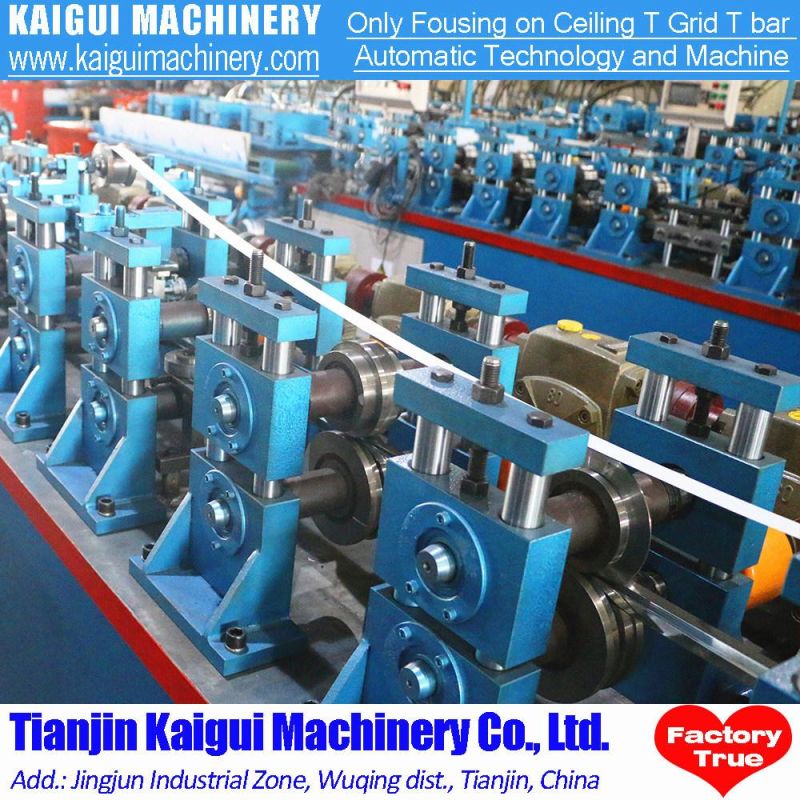 Factory Lifetime Service Automatic Tee Grid Roll Forming Machine