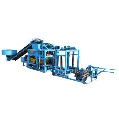 High Quality Full Automatic Qt4-25 Concrete Cement Hollow/Solid Brick Making Machine with Factory Price