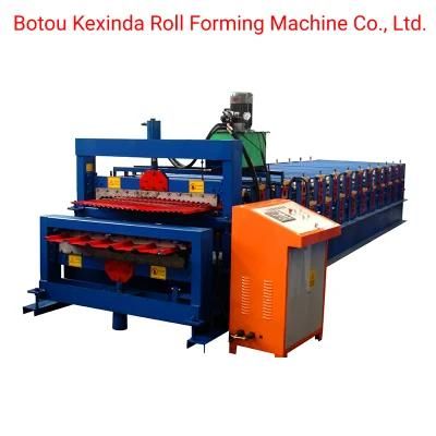 Kexinda 1000+1000 Metal and Corrugated Roll Forming Machine