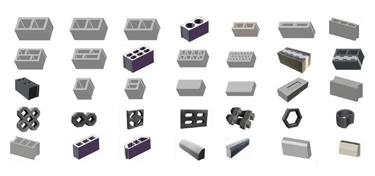 China Concrete Block Manufacturing Machine Brick Machine