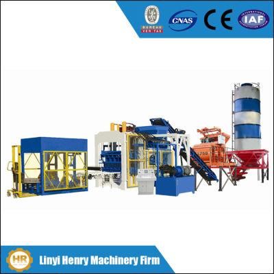 Qt10-15 Automatic Brick Production Line Hydraulic Block Machine with German Technology