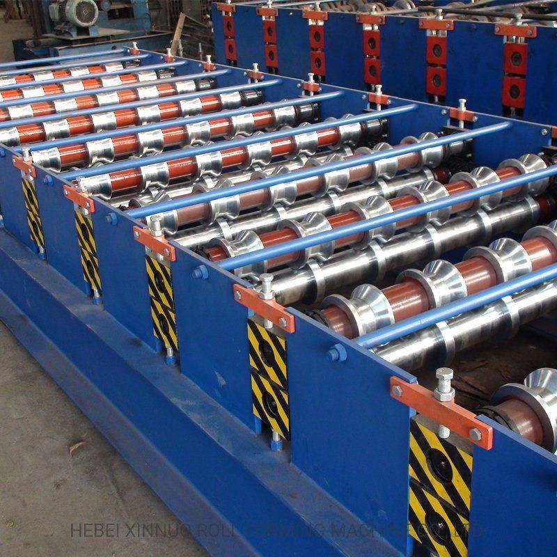 1000 Aluminum Roofing Sheet Making Roll Forming Machine with High Quality