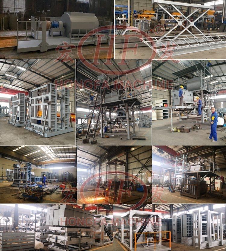 Wall Panel Machine Wall Block Production Line Wall Sheet EPS Light Weight Brick Production Line Plastic EPS Sandwich Panels Making Machine