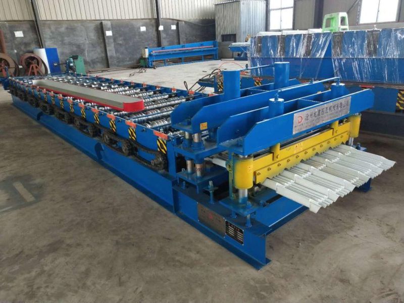 Dixin Certificated Glazed Tile Roof Panel Roll Forming Machine