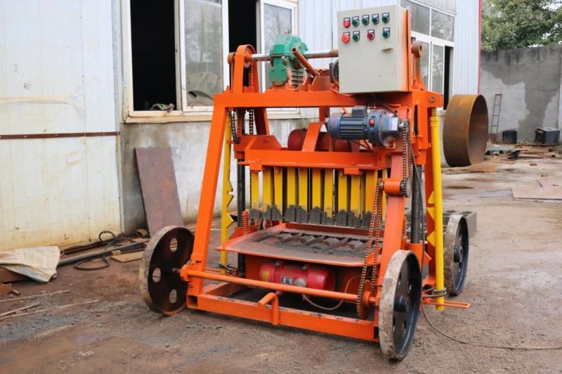Xinming Qmy4-45 Moveable Block Making Machine Hollow Brick Making Machine with High Quality