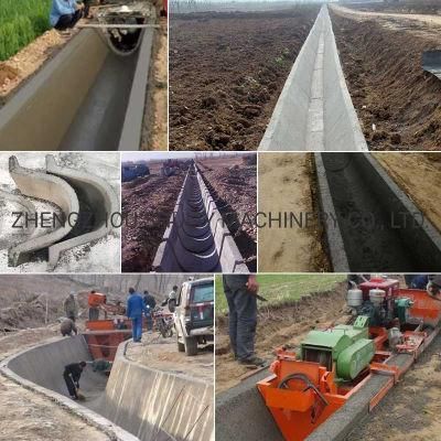 U-Shaped Concrete Channel Lining Machine Water Conservancy Trench Lining Machine Sewage Ditch Lining Machine