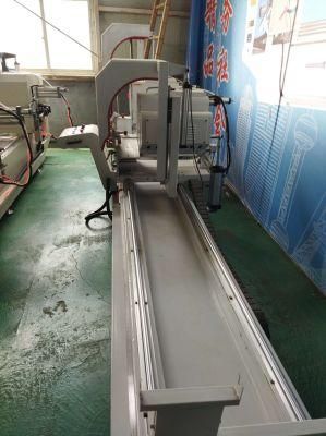 Ljz2-CNC-450X4600 Double-Head Saw CNC Cutting Machine for Aluminum Material Cutter of Plastic Profiles with High-Precision Rack Motion