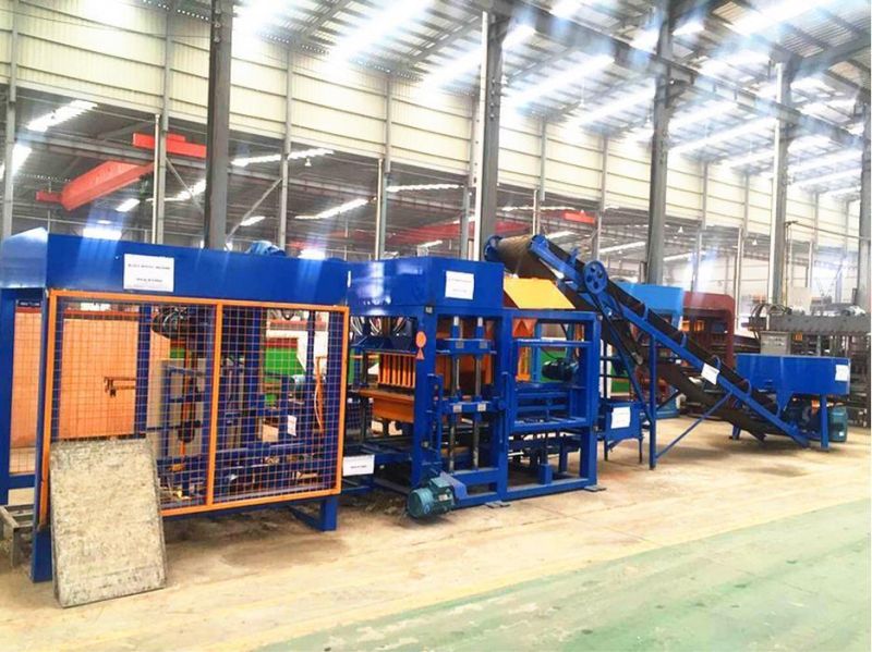 Qt4-20 Automatic 9inch 6 Inches Hollow Block Making Machine in Nigeria