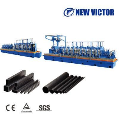 Steel Rectangle Tube Machine High Frequency Welded Pipe Equipment
